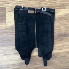 Gibbins Black Leather Half