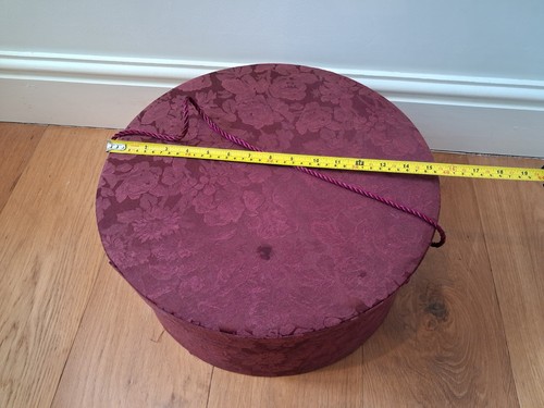Hat storage box floral - hat,