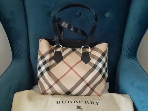 Burberry nova check top handle - top,