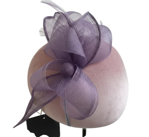 Women sinamay curls bow - sinamay,