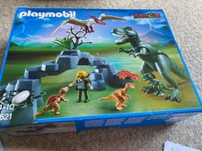 Playmobil 5621 Dinosaurs, used, missing person and egg
