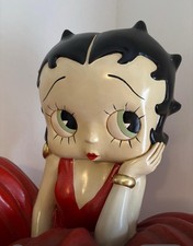 Unique Betty Boo In The Marilyn Monroe Pose In Red Dress.