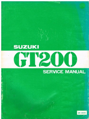 Suzuki gt200 gt200e original - &,