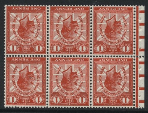 1929 scarlet postal union - 1929,