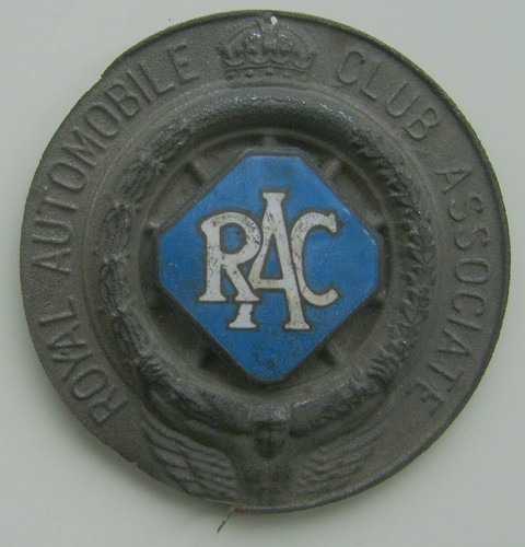 Rac enamel badge - badge, a