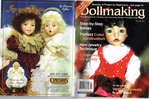 Dollmaking doll magazine - doll,