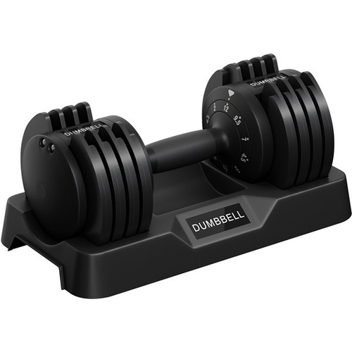 Adjustable dumbbell set 12kg - dumbbell,