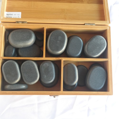 Hot stone massage body - stone,