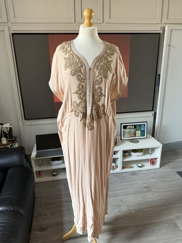 Pink moroccan kaftan - moroccan, size