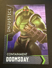 Injustice Series 1 Arcarde Card 66/100 Containment Doomsday LP/EX
