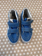 VANS Blue Boys  Shoe Size 1