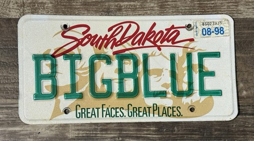 1998 vanity license - sd,