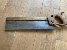 Vintage British 14 inch Brass Backed Tenon Sorby