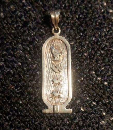 Egypt sterling silver will - silver, "will"
