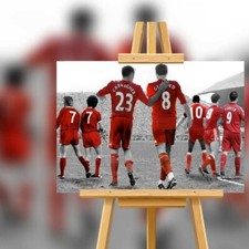Liverpool FC Legends Canvas Print (26"x18")