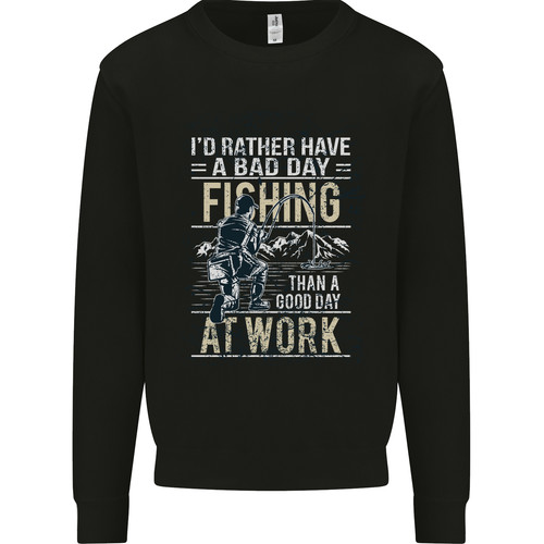 Rather bad day fishing funny - rather,