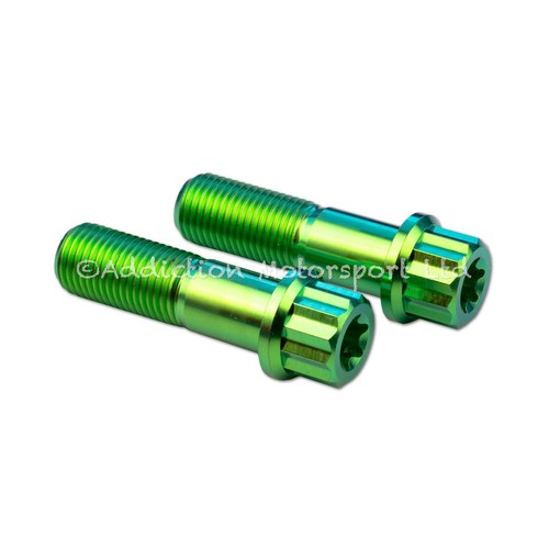 Green titanium swingarm - 2x,