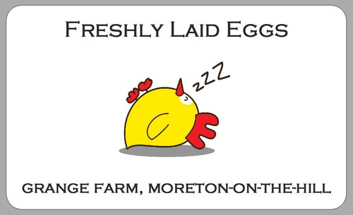 Personalised chicken hen egg - chicken,