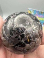 Crystal Sphere Indigo Gabbro