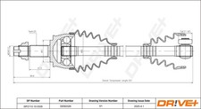DP2110.10.0326 DRIVE SHAFT