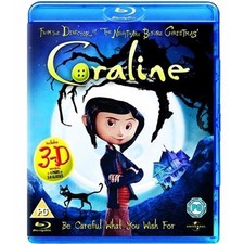 Coraline 2009 blu ray - 2009, blu-ray