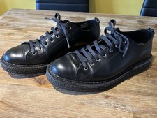 George Cox Monkey Shoes Black Creepers UK9 EU43 VGC