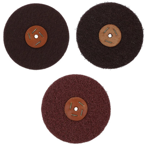 8 satin scotchbrite - 8",