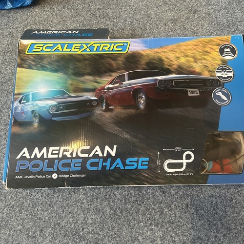 Scalextric american police - american,