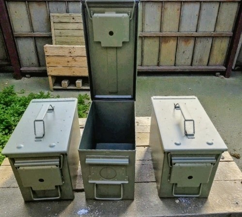 Metal ammo box - 3, x