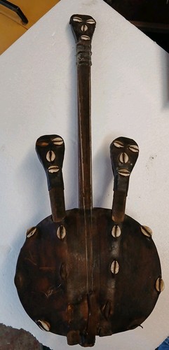 African carved wood and - carved,
