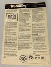 Original RotaTrim M30 professional paper trimmer Z1