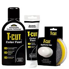 T-Cut Black Color Fast Car Paint Restorer Polish Wax with Scratch Remover Kit