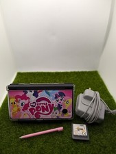 Nintendo DSi Black My Little Pony Tested Working With Charger, Game + Clear Case