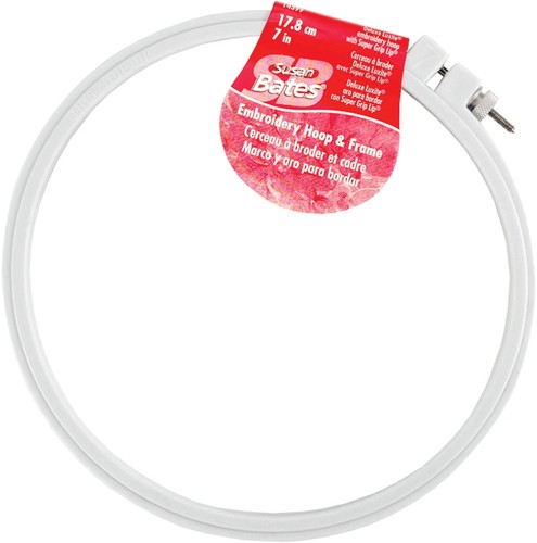Plastic embroidery hoop - hoop,