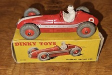 Dinky Toys 23N Maserati Racing Car Red With Box 
