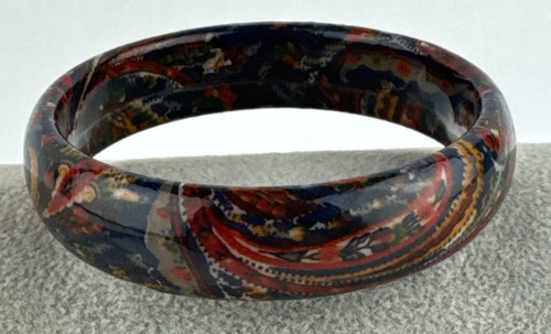Vintage bakelite bangle - bakelite,
