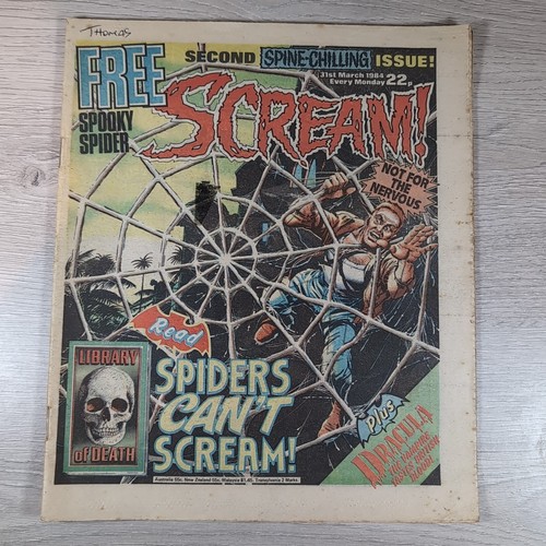 Scream comic issue number - comic,