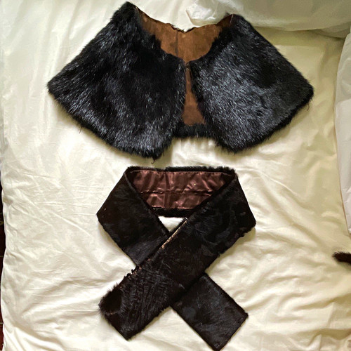 Vintage real fur - ,