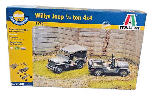 Italeri 7506 willys jeep - 7506,