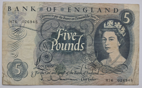 Bank england note j - england,