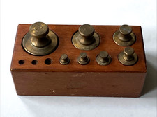 Ohaus Brass Weights - Incomplete set