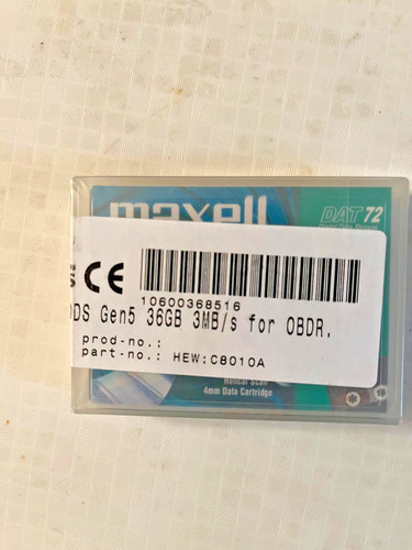 Maxell dat digital data - dat, 72