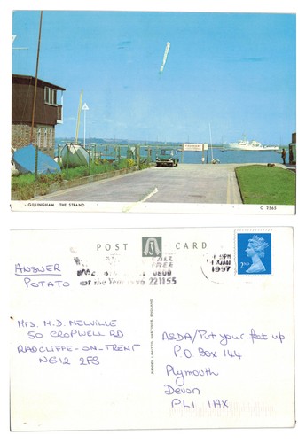 Postcard gillingham the - postcard,