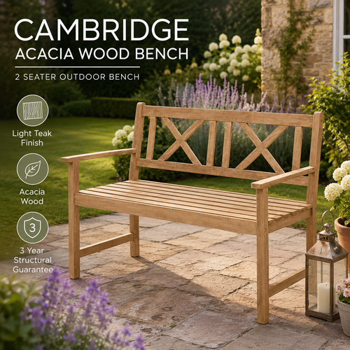 Seater wooden garden - wooden,