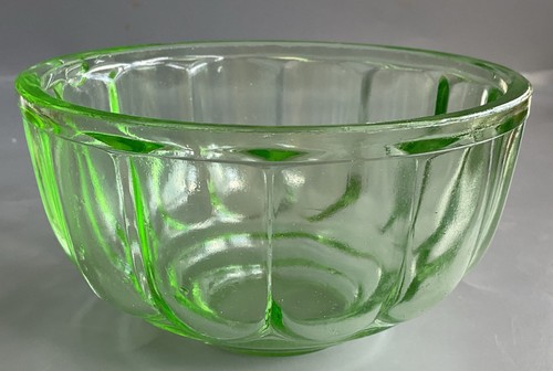Vintage green depression glass - depression,
