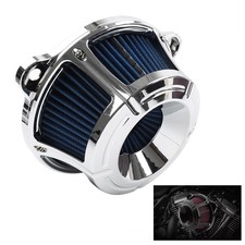 Blue air cleaner intake - intake, filter
