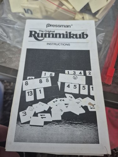 Vintage rummikub and - vintage,