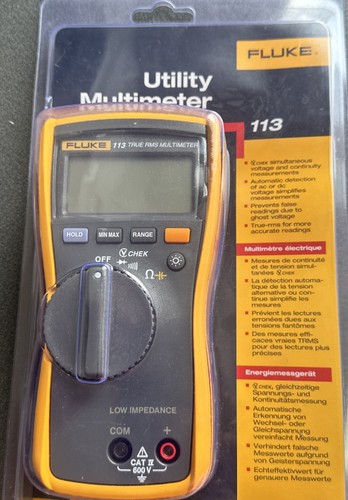 Fluke 113 true rms utility - fluke,