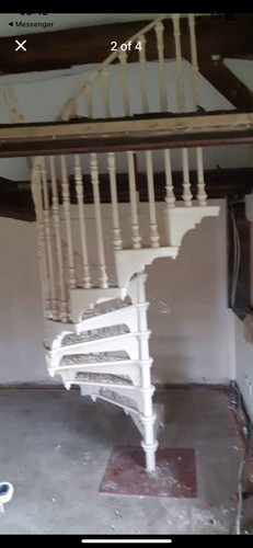 Cast iron victorian spiral - cast,