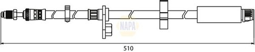 Napa brake hydraulic - brake,